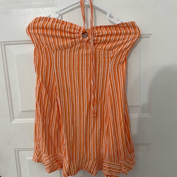 speechless Juniors size large orange sleeveless mini dress - Picture 1 of 3